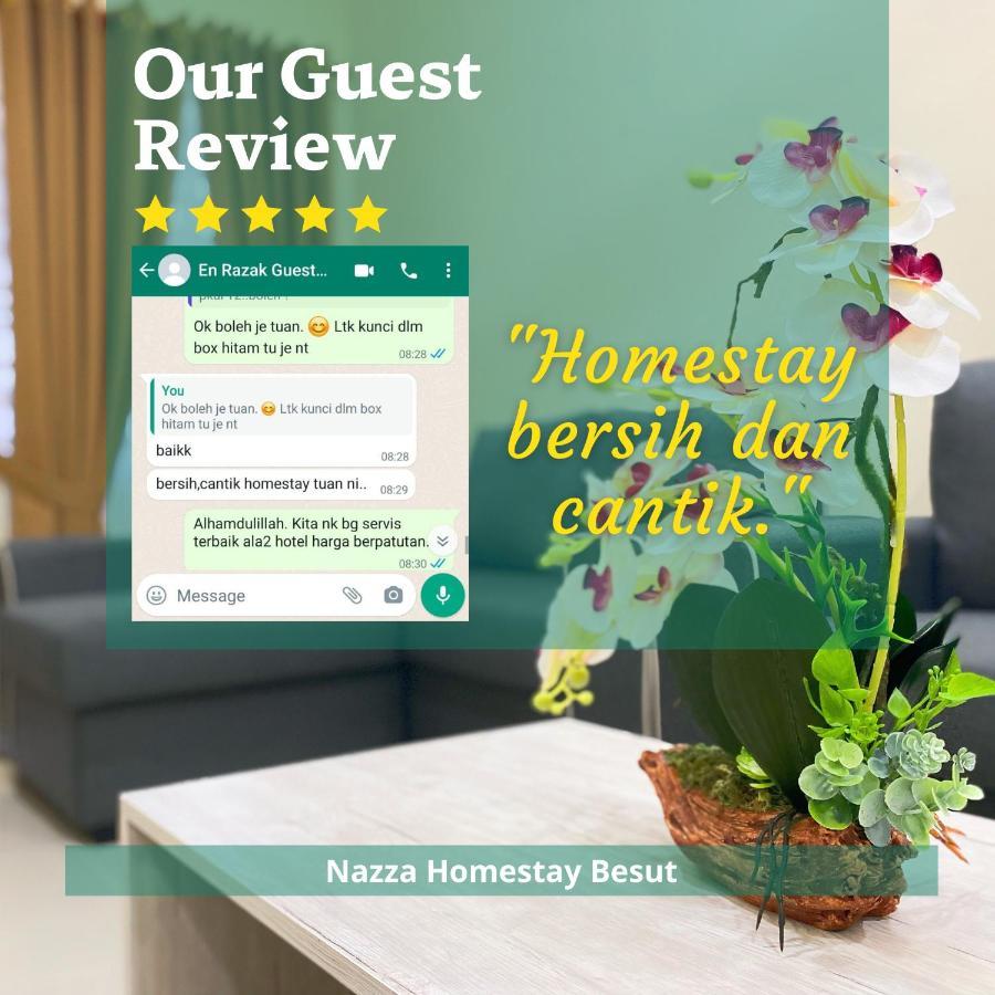 NAZZA Homestay Besut Kampung Raja Luaran gambar